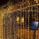 Megaman 192 Λαμπάκια LED 2μ. Θερμό Λευκό Ηλιακά σε Σειρά