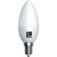 Adeleq Λάμπα LED 6W 102mm για Ντουί E14 και Σχήμα C37 Φυσικό Λευκό 530lm