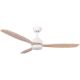 Primo PRCF-80667 Ανεμιστήρας Οροφής 132.08cm με Φως Καφέ / Λευκός