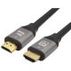 HDMI 2.0 Premium High Speed 4K 60Hz HDR Cable HDMI male - HDMI male 1.5m Γκρι