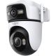 TP-LINK Tapo C545D IP Dual Κάμερα Παρακολούθησης Wi-Fi Full HD+ 3MP Αδιάβροχη με Αμφίδρομη Επικοινωνία