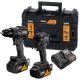DEWALT McLaren Σετ Κρουστικό Δραπανοκατσάβιδο & Παλμικό Κατσαβίδι Brushless 18V με 2 Μπαταρίες 5Ah