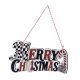 Eurolamp Χριστουγεννιάτικο Στολίδι Merry Christmas 23x12x1,5cm Multi
